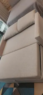 Uma área de estar em Flat Infinity 1504 Vista Mar