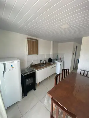 A cozinha ou kitchenette de Departamento Crispim
