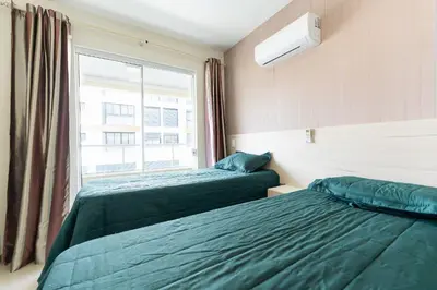 A planta de Villa Montese 302 - Praia de Bombas