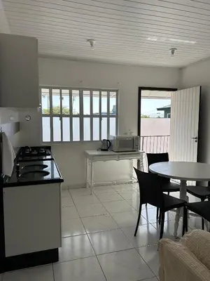 A cozinha ou kitchenette de Apartamento Orquídea