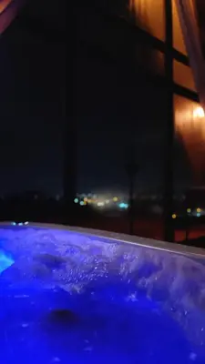 A piscina em ou perto de Chalé tapema Bella Vista