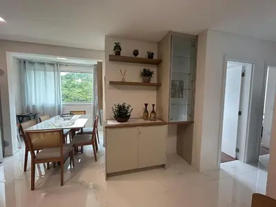 A cozinha ou kitchenette de Apto 3 quartos garagem e churrasqueira