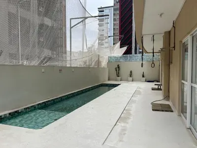 A planta de Apartamento quadra mar em Itapema