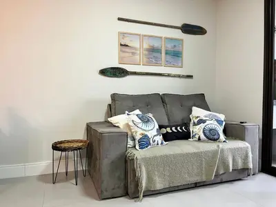 A planta de 2 Dormitórios Próximo ao Mar
