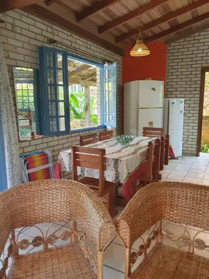 A cozinha ou kitchenette de Casa Sol e Mar