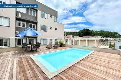 A piscina em ou perto de Apartamento 104 B com Piscina em Bombinhas