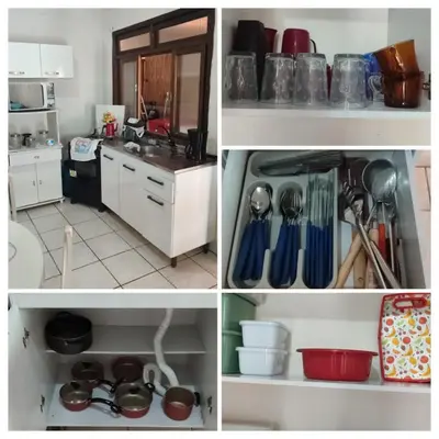 A cozinha ou kitchenette de Casa em Itapema