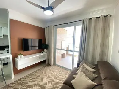 A planta de 2 Dormitórios com Lazer Completo a 300m do Mar