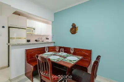 A cozinha ou kitchenette de Apto em B.C a poucos passos da Praia CEC0501