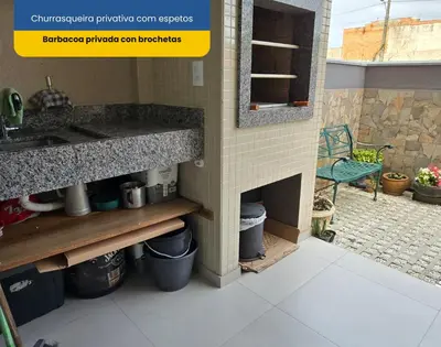 A planta de Aconchego em Bombinhas com Piscina