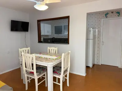 A planta de Apartamento 70 mts do mar em Bombas
