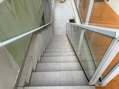 A planta de Apartamento 70 mts do mar em Bombas
