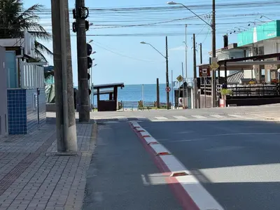 A planta de Apartamento 70 mts do mar em Bombas