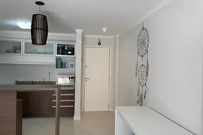 A planta de Apto na Praia de Bombas