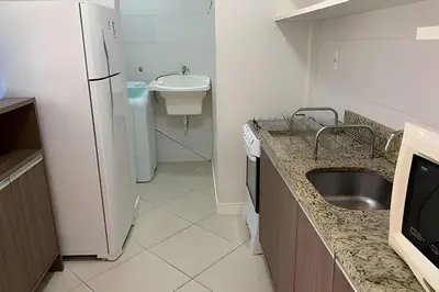 A planta de Apto na Praia de Bombas