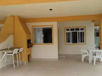 Uma varanda ou terraço em Apartamento Morrinhos