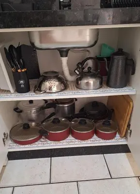 A cozinha ou kitchenette de Apartamento Morrinhos
