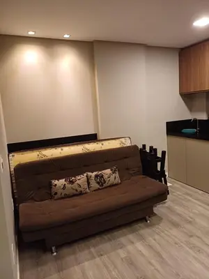 A cozinha ou kitchenette de Apto em Itapema com acesso a piscinas,sendo uma aquecida e academia