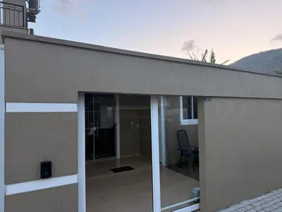 O edifício onde a casa de férias está situado