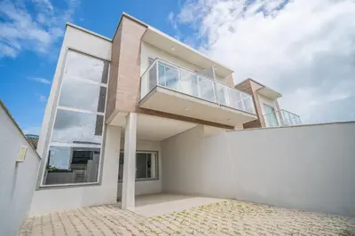O edifício onde a casa de férias está situado