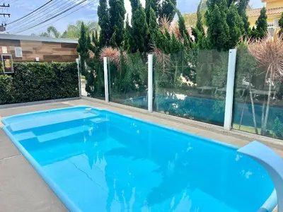 A piscina em ou perto de Perfeito! Apto na Praia de Palmas! - CI01J