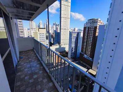 Uma varanda ou terraço em Cobertura duplex c/ terraço e churrasqueira em BC