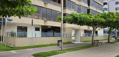 O edifício onde o apartamento está situado