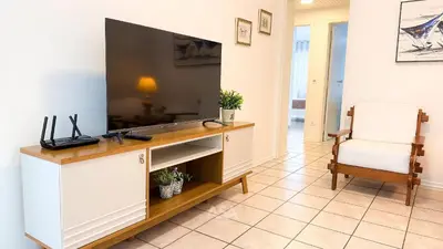 A cozinha ou kitchenette de ASA | Frente Mar | Pé na Areia | 4QT | BC