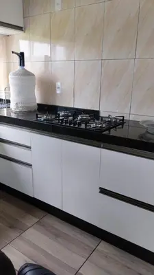 A cozinha ou kitchenette de Casa centro