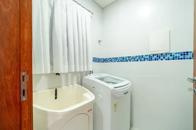 Uma casa de banho em Achei Itapema • Casa, 4 suítes + Área Gourmet