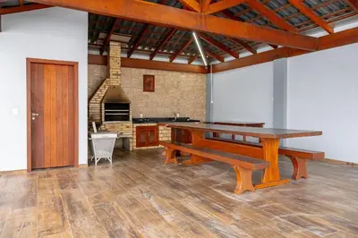 A planta de Achei Itapema • Casa, 4 suítes + Área Gourmet