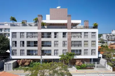 A planta de Apartamento de Alto Padrão com Rooftop 3 quartos na Praia Bombinhas com excelente localização