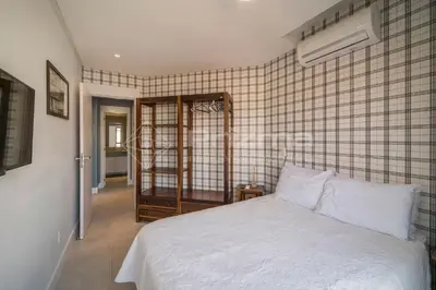 A planta de Apartamento de Alto Padrão com Rooftop 3 quartos na Praia Bombinhas com excelente localização