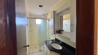 Uma casa de banho em Apartamento Quadra Mar em Balneário Camboriú