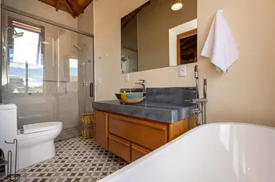 Uma casa de banho em Casa Entre Mares