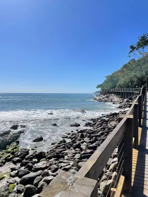 Paisagem natural perto da casa de férias