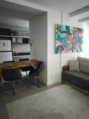 A cozinha ou kitchenette de Apto Praia de Palmas
