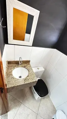 A planta de Cobertura a 100 metros do mar em Bombinhas