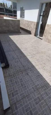 Uma varanda ou terraço em Apto D 1º Andar