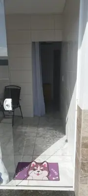 Uma varanda ou terraço em Apto D 1º Andar