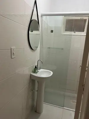 Uma casa de banho em Casa de Praia em Bombinhas com Vista 3 quartos