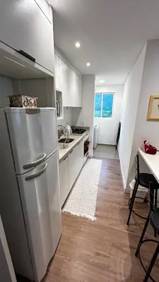 A planta de 302 - Apartamento em Condomínio Fechado com Piscina e Área de Lazer