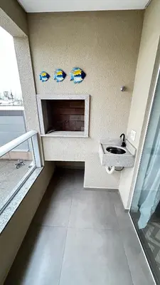 A planta de 302 - Apartamento em Condomínio Fechado com Piscina e Área de Lazer