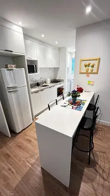 A planta de 302 - Apartamento em Condomínio Fechado com Piscina e Área de Lazer