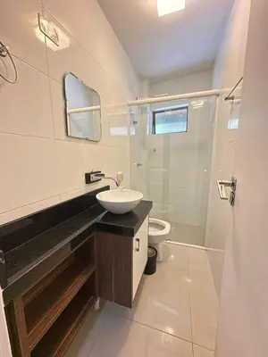 Uma casa de banho em Apartamento Completo em Bombinhas - Atol das Rocas - SC