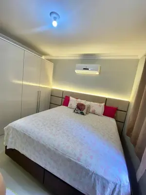 Uma cama ou camas num quarto em Beautiful house for up to 5 people