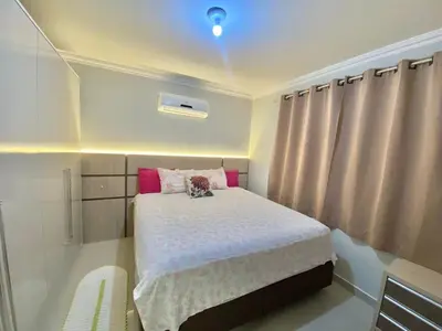 Uma cama ou camas num quarto em Beautiful house for up to 5 people