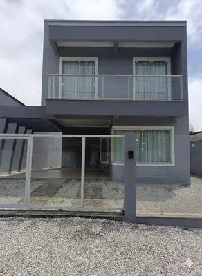 O edifício onde a casa de férias está situado