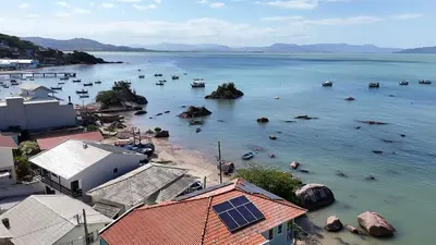 Paisagem natural perto da casa de férias
