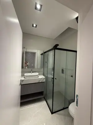 Uma casa de banho em Casa para Temporada em Camboriú